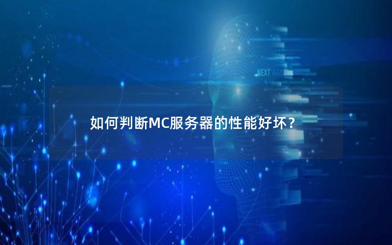 如何判断MC服务器的性能好坏？