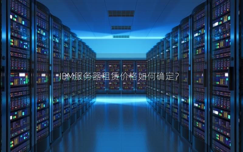 IBM服务器租赁价格如何确定？