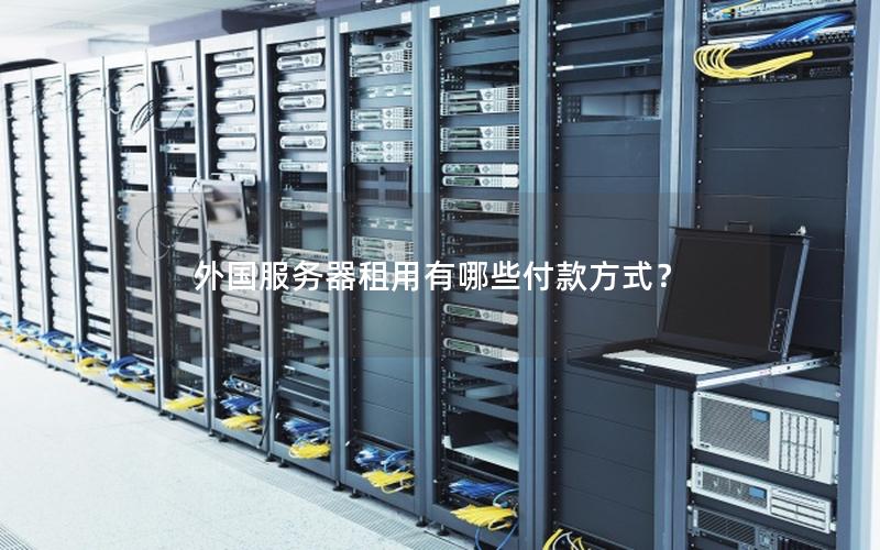 外国服务器租用有哪些付款方式？