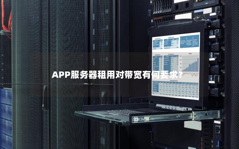 APP服务器租用对带宽有何要求？