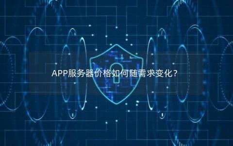 APP服务器价格如何随需求变化？