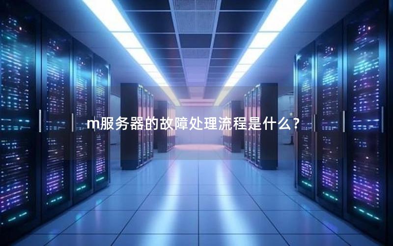 m服务器的故障处理流程是什么？