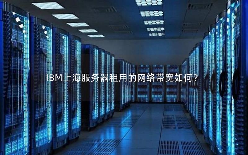 IBM上海服务器租用的网络带宽如何？