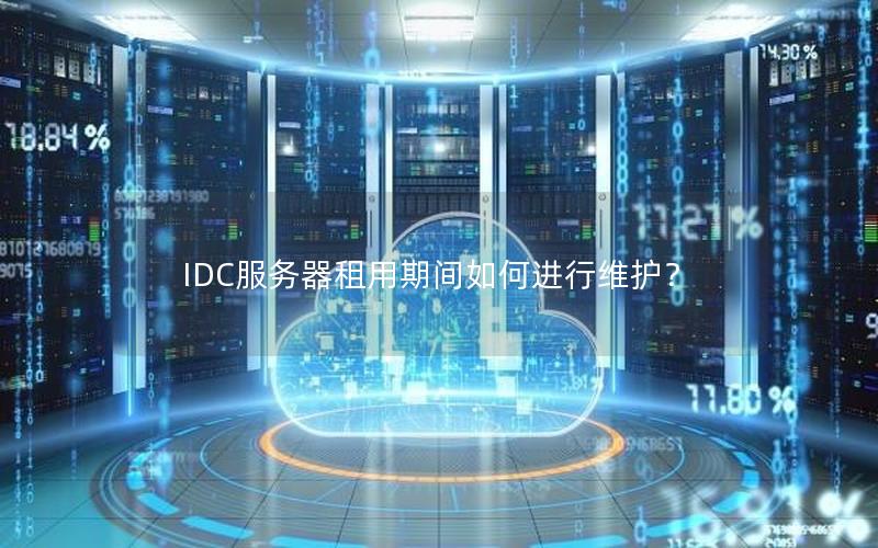 IDC服务器租用期间如何进行维护？