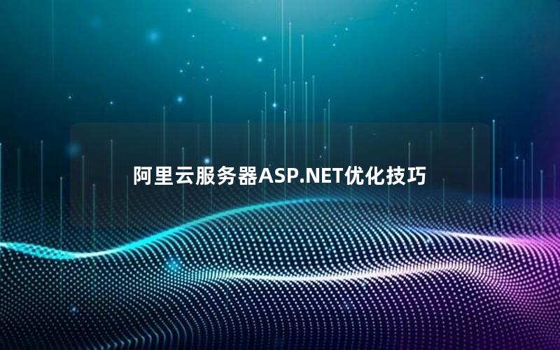 阿里云服务器ASP.NET优化技巧