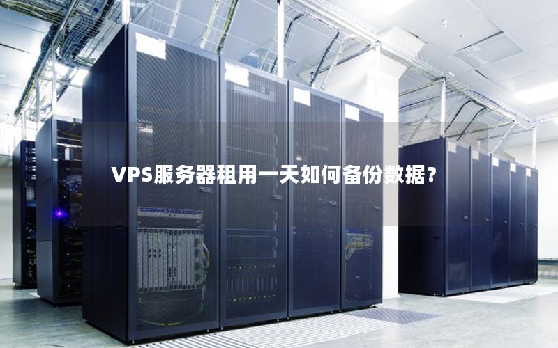 VPS服务器租用一天如何备份数据？