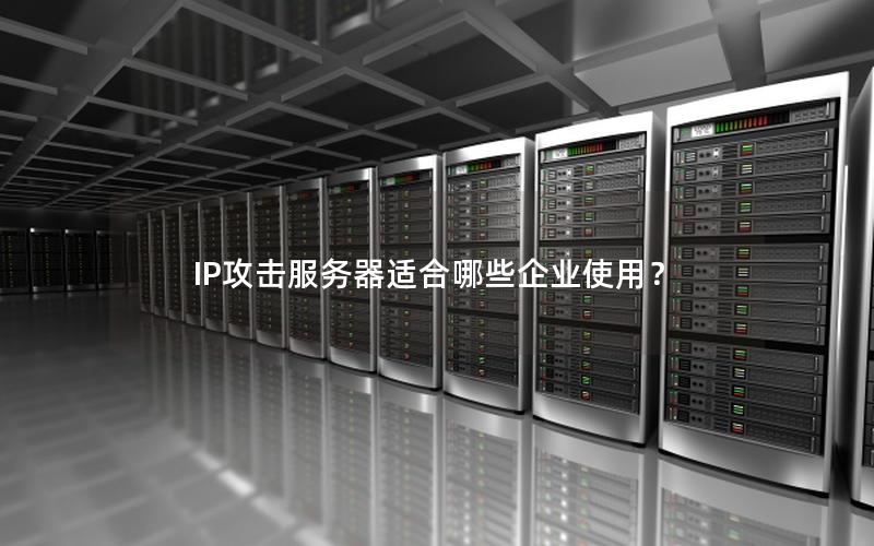 IP攻击服务器适合哪些企业使用？