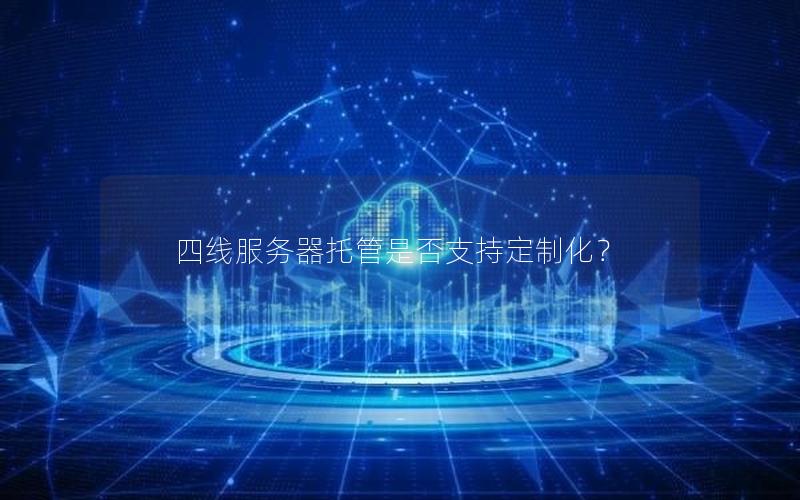 四线服务器托管是否支持定制化？