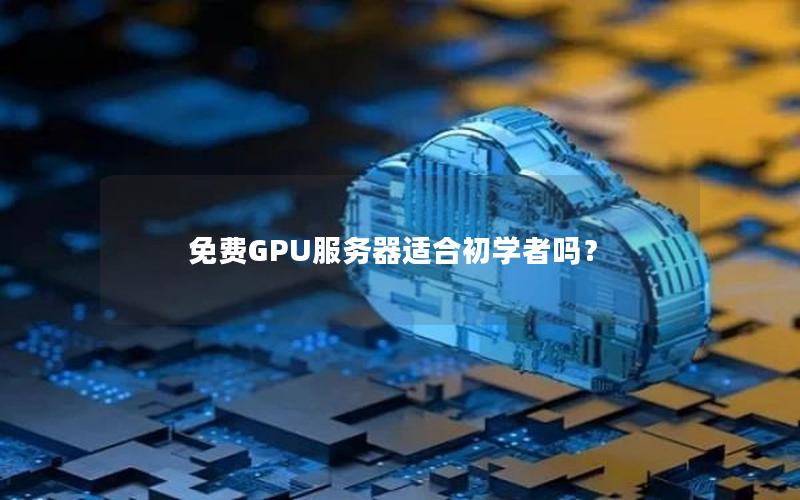 免费GPU服务器适合初学者吗？