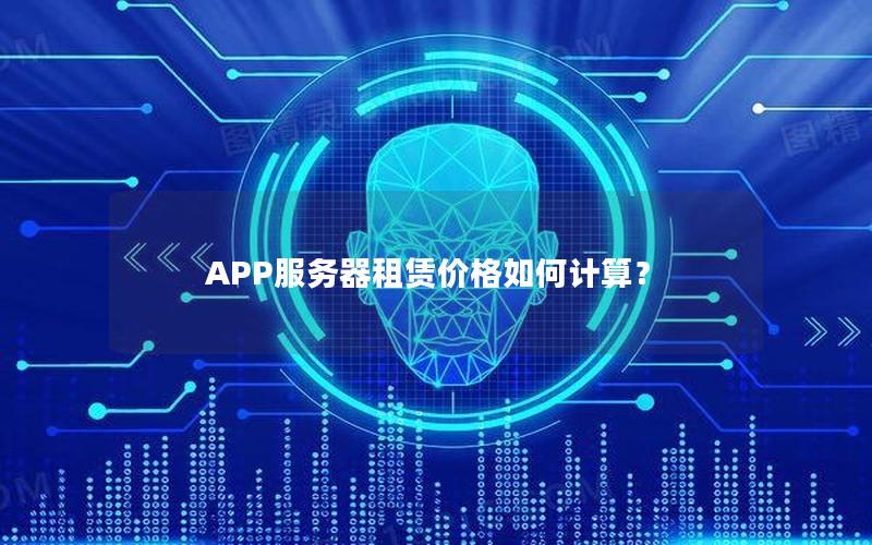 APP服务器租赁价格如何计算？