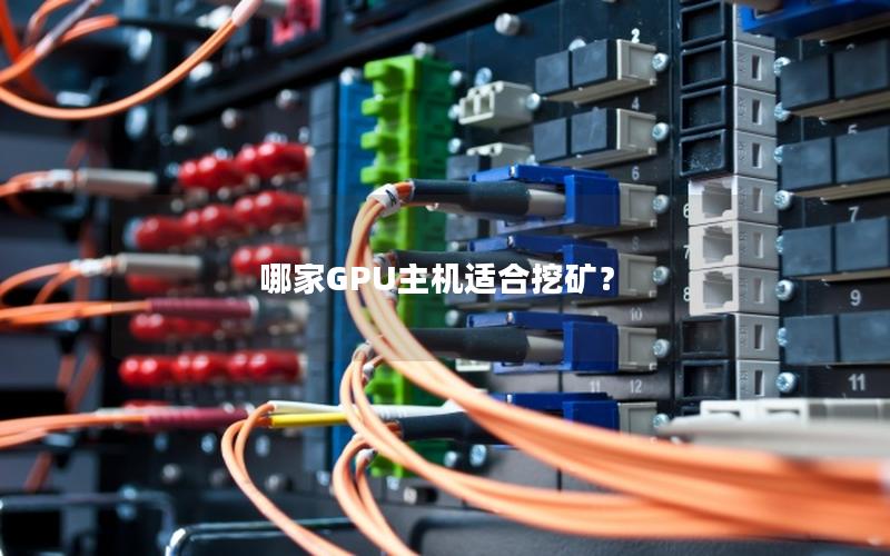 哪家GPU主机适合挖矿？