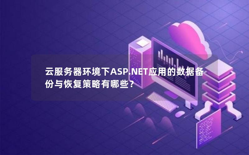 云服务器环境下ASP.NET应用的数据备份与恢复策略有哪些？