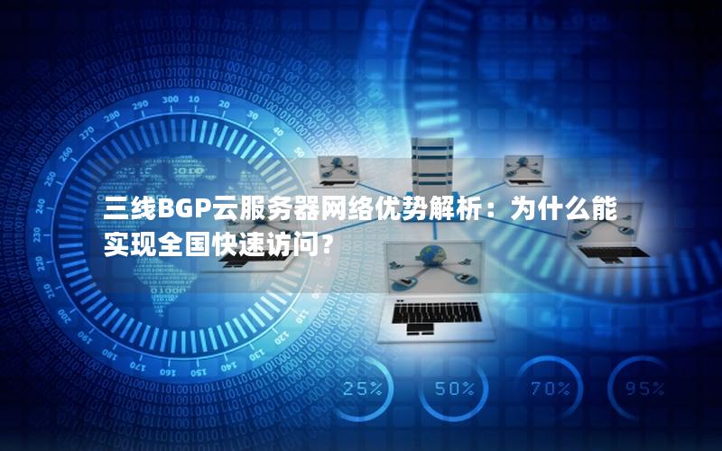 三线BGP云服务器网络优势解析：为什么能实现全国快速访问？