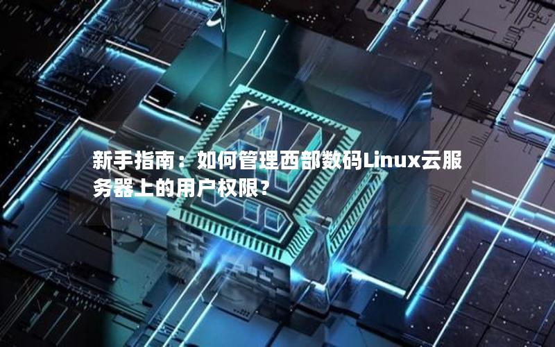 新手指南：如何管理西部数码Linux云服务器上的用户权限？