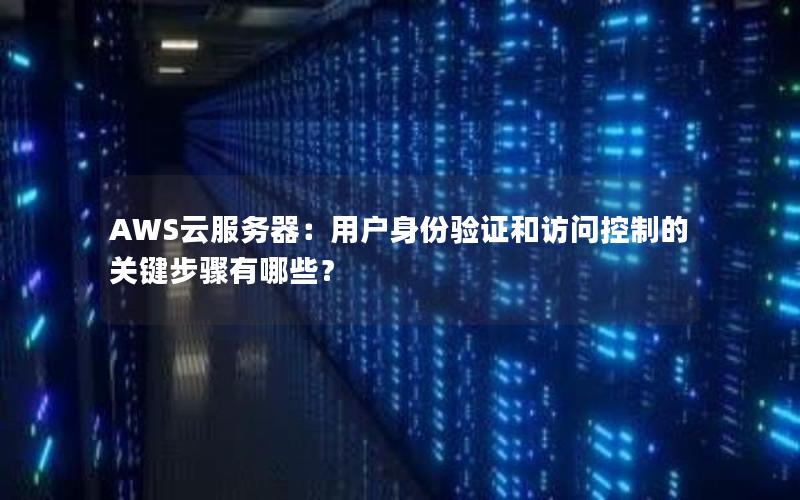 AWS云服务器：用户身份验证和访问控制的关键步骤有哪些？