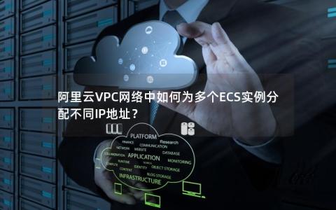 阿里云VPC网络中如何为多个ECS实例分配不同IP地址？