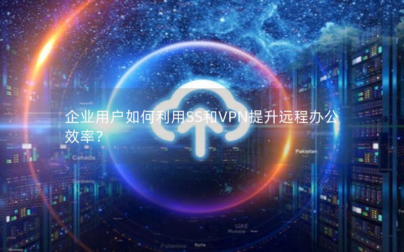 企业用户如何利用SS和VPN提升远程办公效率？