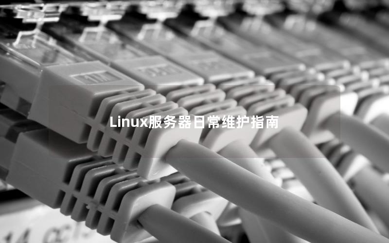 Linux服务器日常维护指南