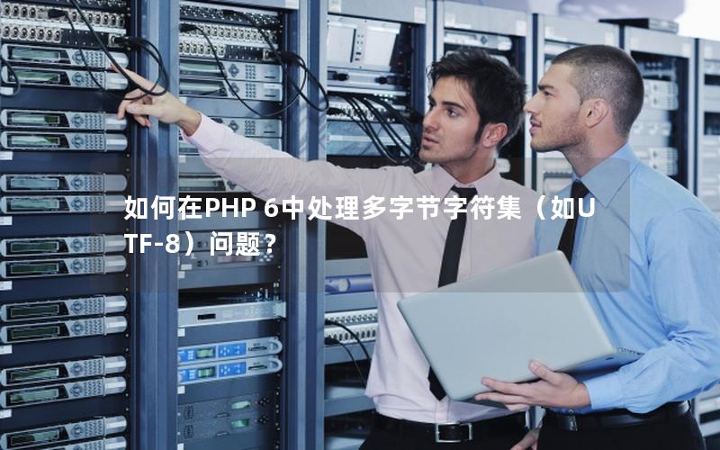 如何在PHP 6中处理多字节字符集（如UTF-8）问题？