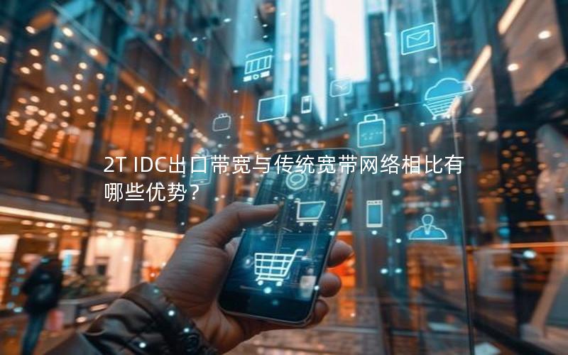 2T IDC出口带宽与传统宽带网络相比有哪些优势？