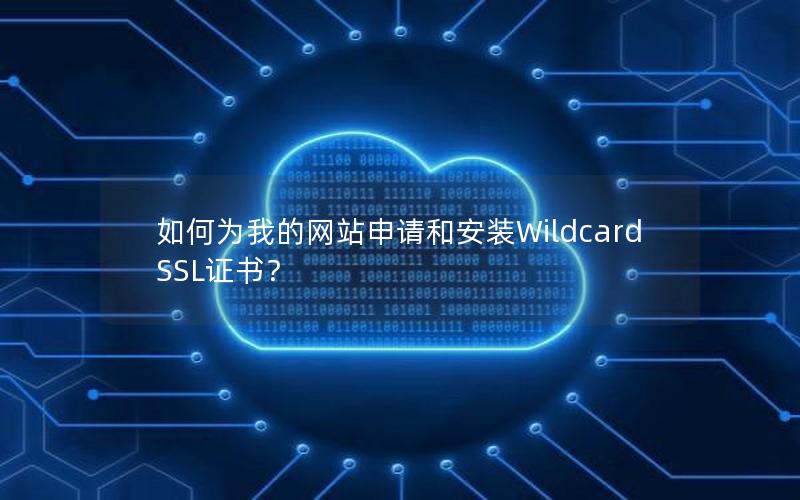 如何为我的网站申请和安装Wildcard SSL证书？