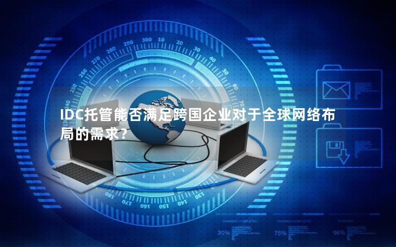 IDC托管能否满足跨国企业对于全球网络布局的需求？