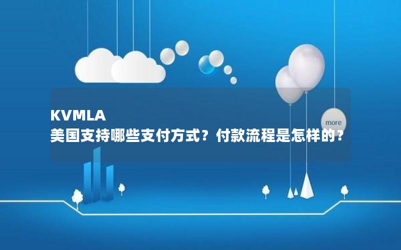 KVMLA 美国支持哪些支付方式？付款流程是怎样的？