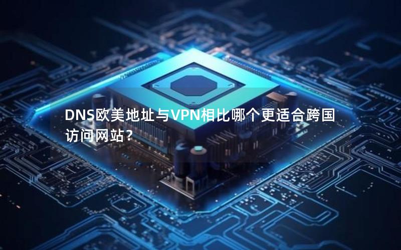 DNS欧美地址与VPN相比哪个更适合跨国访问网站？