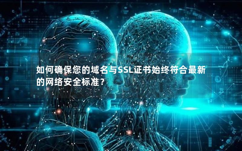 如何确保您的域名与SSL证书始终符合最新的网络安全标准？