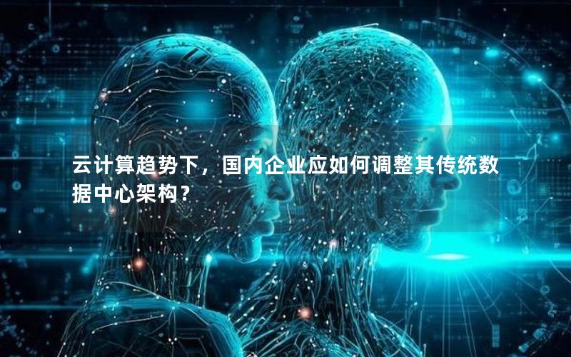 云计算趋势下，国内企业应如何调整其传统数据中心架构？