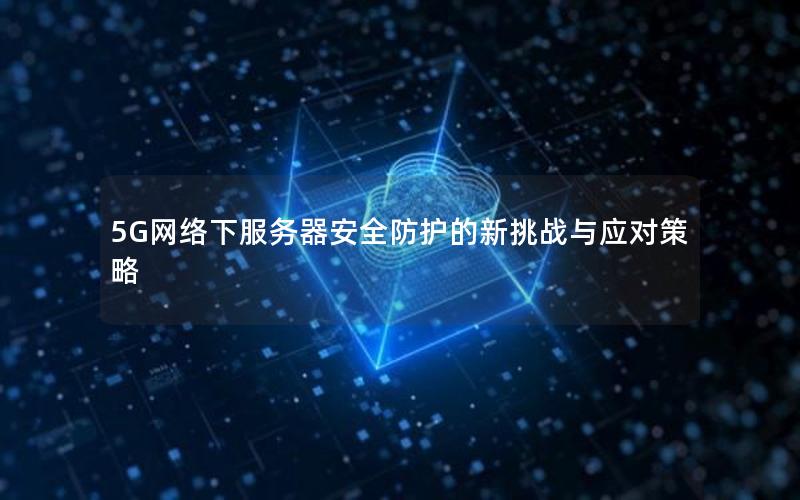 5G网络下服务器安全防护的新挑战与应对策略