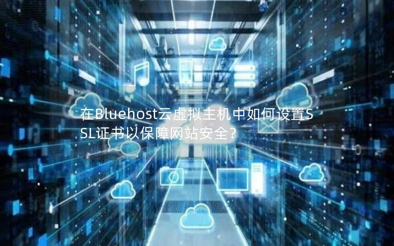 在Bluehost云虚拟主机中如何设置SSL证书以保障网站安全？