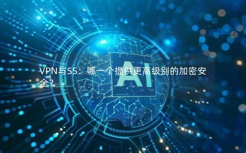 VPN与SS：哪一个提供更高级别的加密安全？