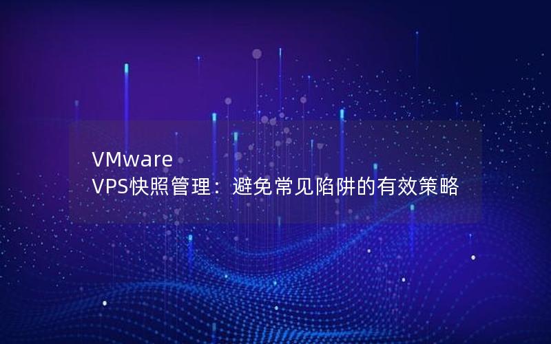 VMware VPS快照管理：避免常见陷阱的有效策略