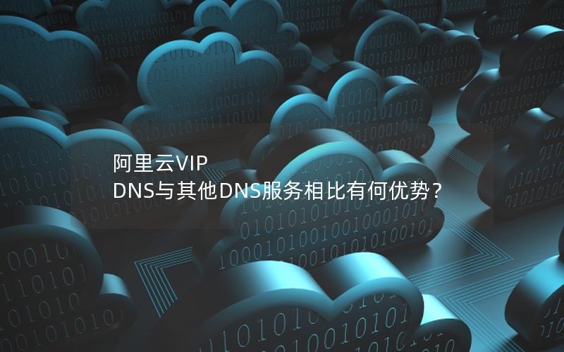 阿里云VIP DNS与其他DNS服务相比有何优势？