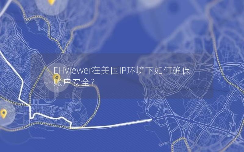 EHViewer在美国IP环境下如何确保账户安全？