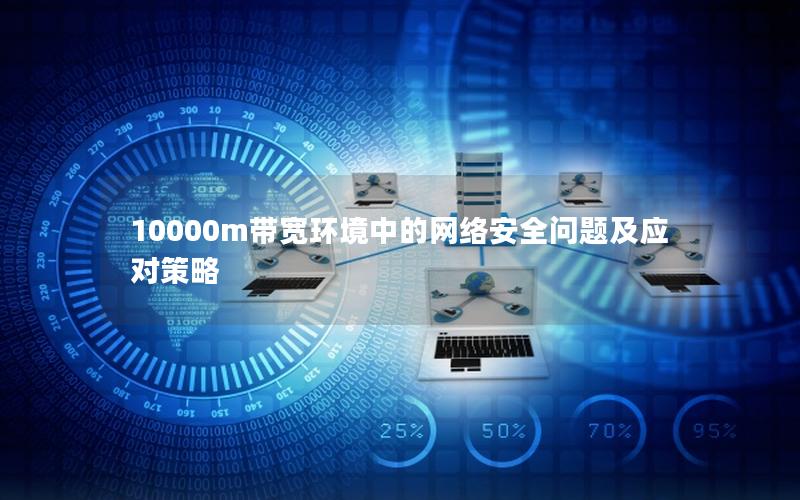 10000m带宽环境中的网络安全问题及应对策略