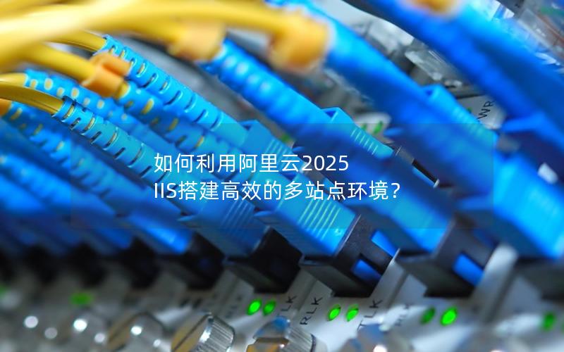 如何利用阿里云2025 IIS搭建高效的多站点环境？