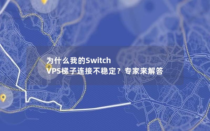 为什么我的Switch VPS梯子连接不稳定？专家来解答