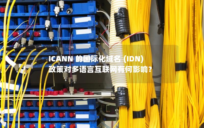 ICANN 的国际化域名 (IDN) 政策对多语言互联网有何影响？