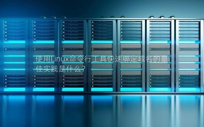 使用Linux命令行工具快速绑定域名的最佳实践是什么？