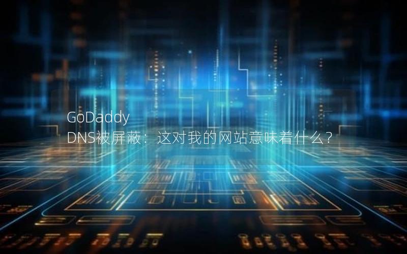 GoDaddy DNS被屏蔽：这对我的网站意味着什么？