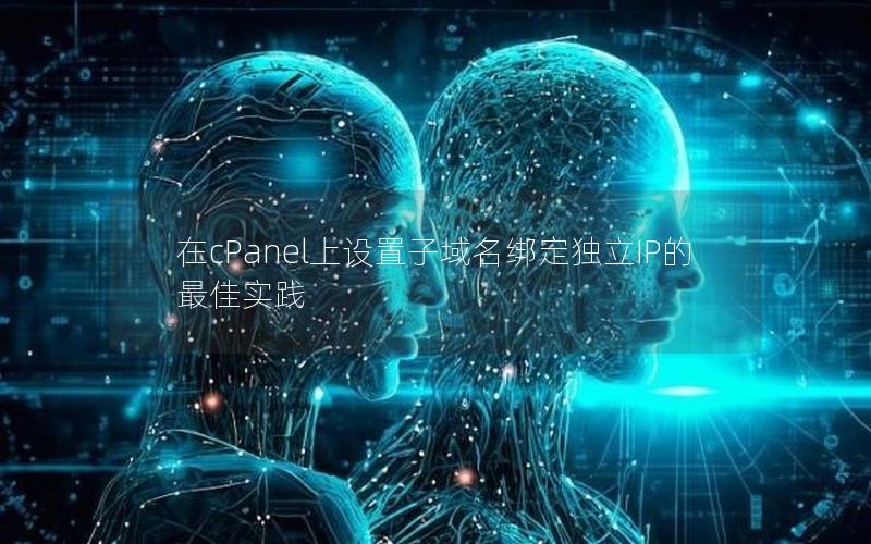 在cPanel上设置子域名绑定独立IP的最佳实践