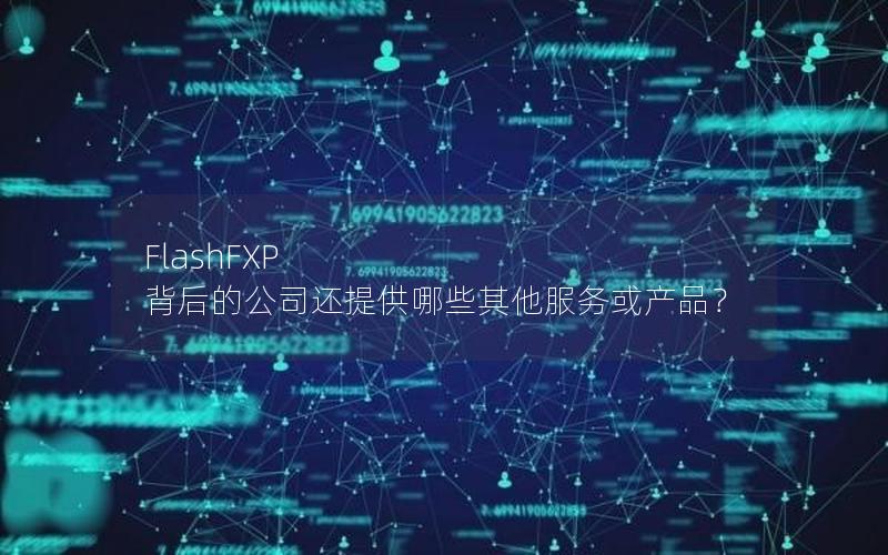 FlashFXP 背后的公司还提供哪些其他服务或产品？