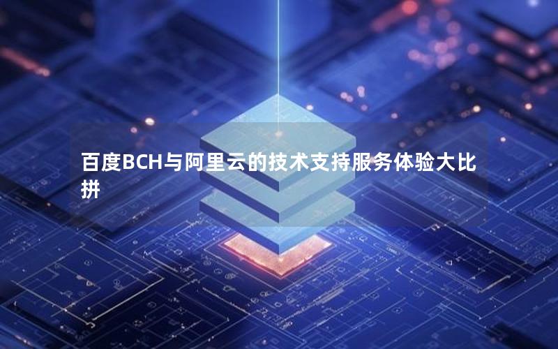 百度BCH与阿里云的技术支持服务体验大比拼