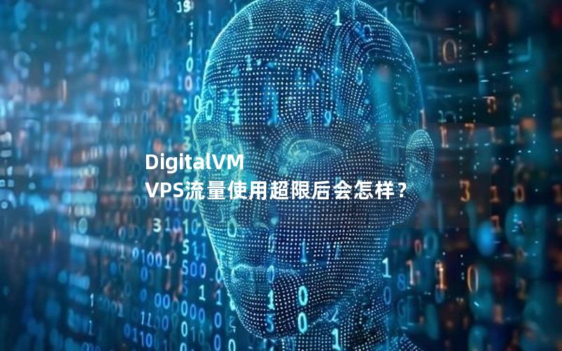 DigitalVM VPS流量使用超限后会怎样？