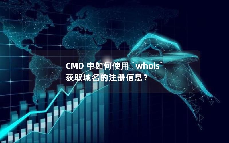 CMD 中如何使用 `whois` 获取域名的注册信息？