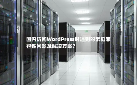 国内访问WordPress时遇到的常见兼容性问题及解决方案？