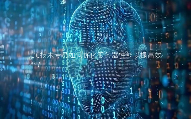 IDC技术专员如何优化服务器性能以提高效率？