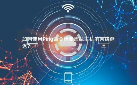 如何使用Ping命令检测虚拟主机的网络延迟？